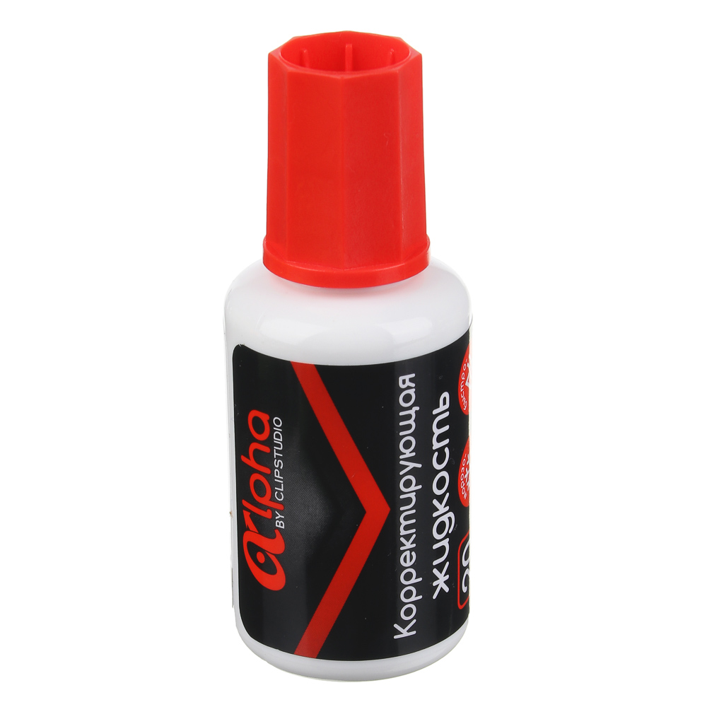 ClipStudio Корректор жидкий с кисточкой 20мл 