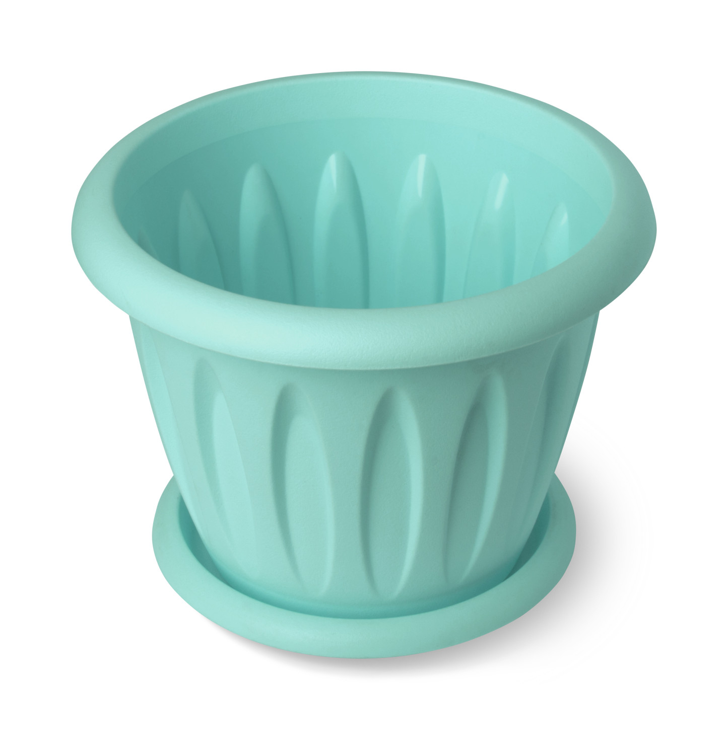 Горшок для растений "Фелиция" колор 3.6л д225 с поддонником С104К