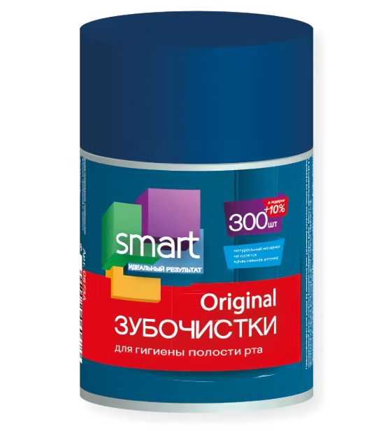 Smart Зубочистки  330/300штук в банке