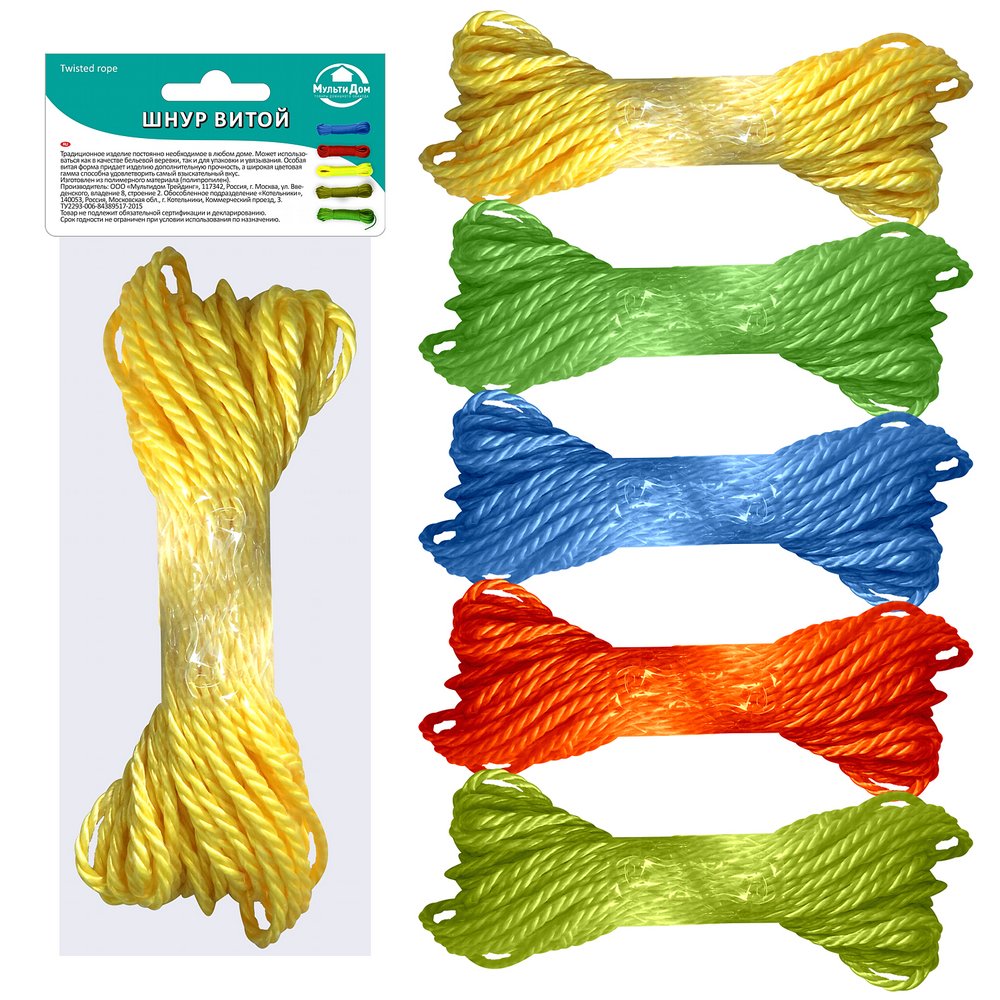 Шнур витой 20 м АЧ75-104