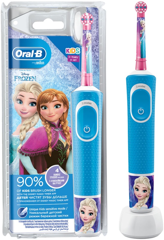 Oral_B  Электрическая зубная щетка (3+ лет) D100.413.2KX Frozen тип 3710 Blue