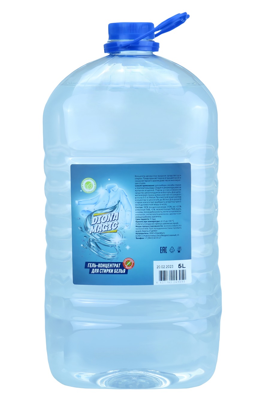 Diona Гель концентрат для стирки белья 5л 
