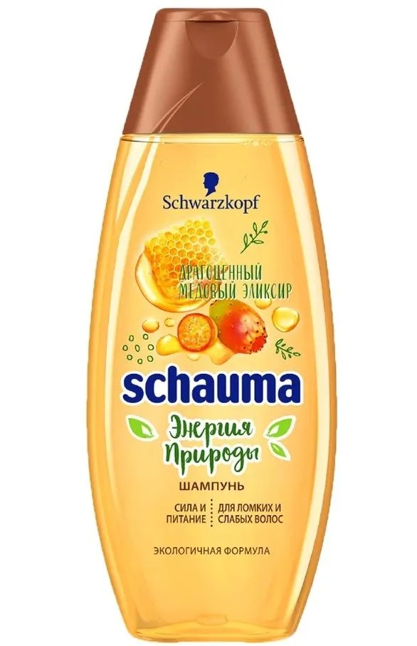 Шаума Энергия природы шампунь Драгоценный Медовый Эликсир 400мл