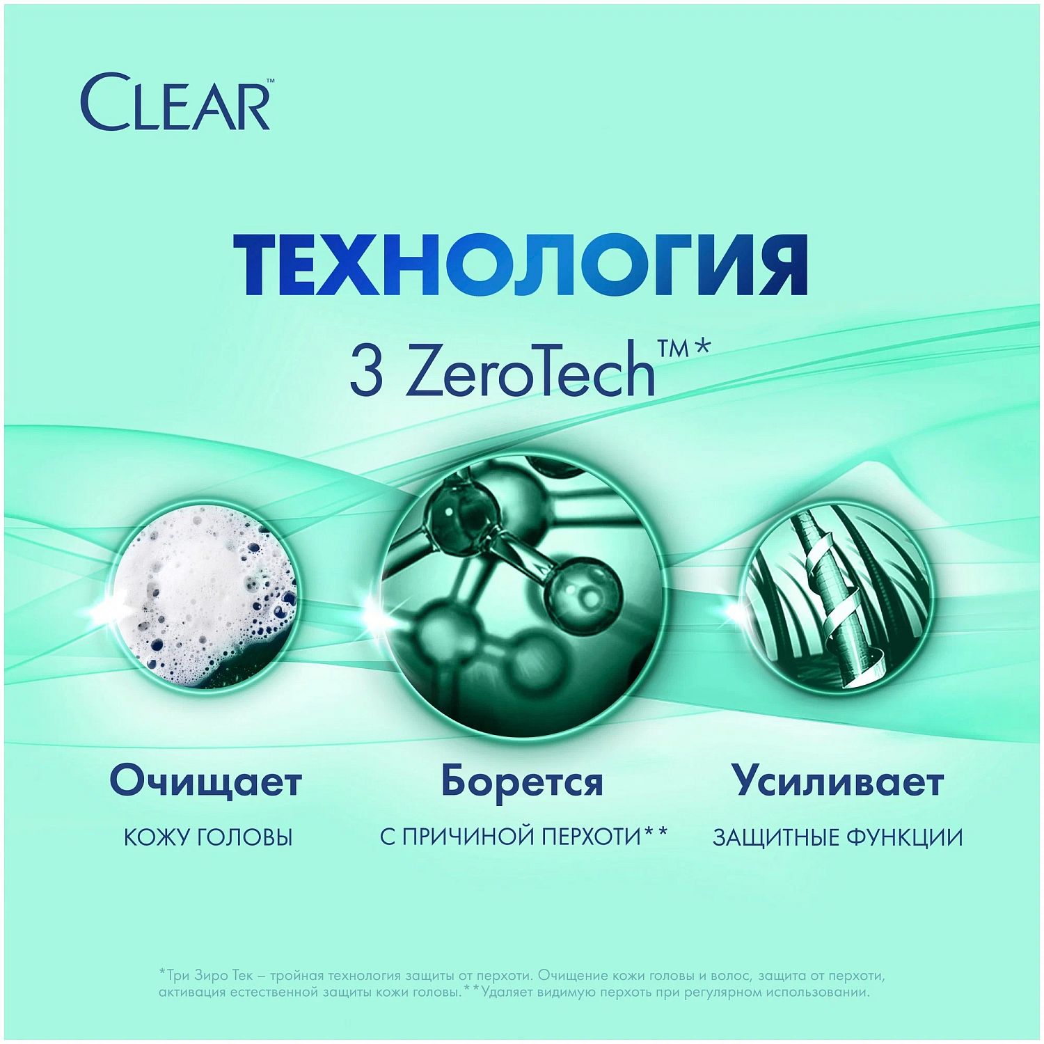 Clear шампунь и бальзам-ополаскиватель с ментолом 380мл