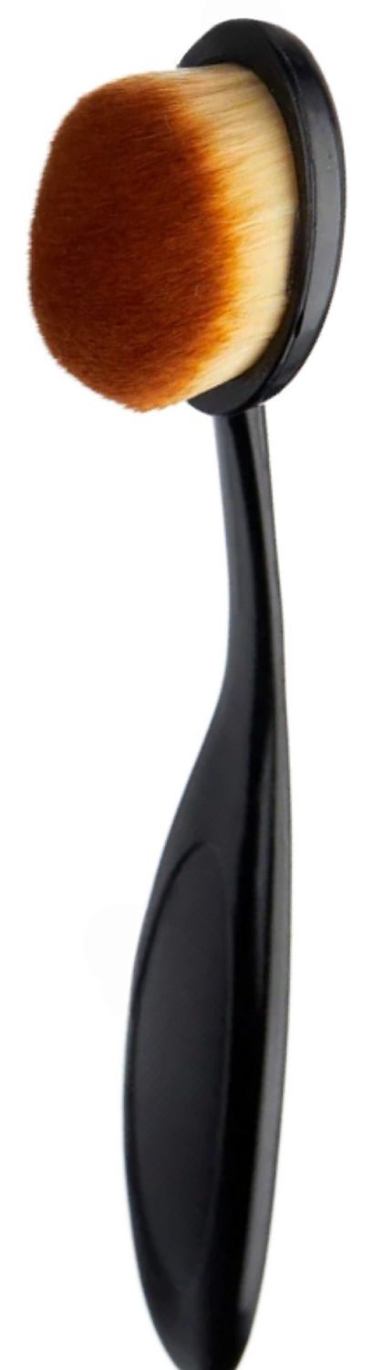 Кисть для макияжа изогнутая 150мм 020499