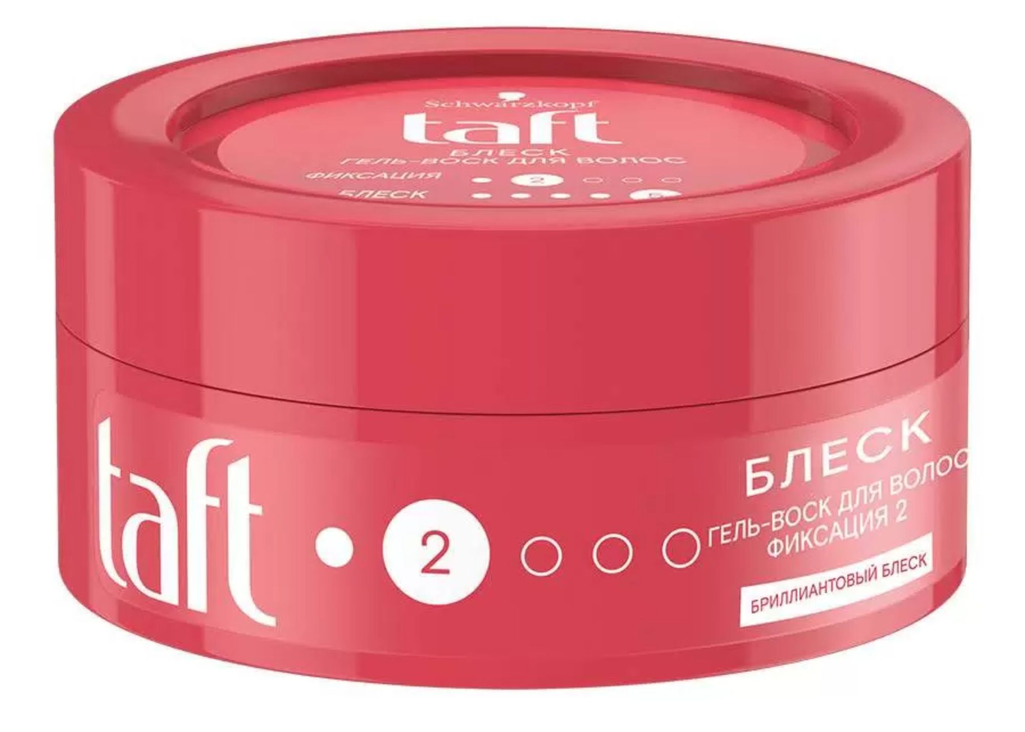 TAFT Красный гель-воск с блеском 75мл