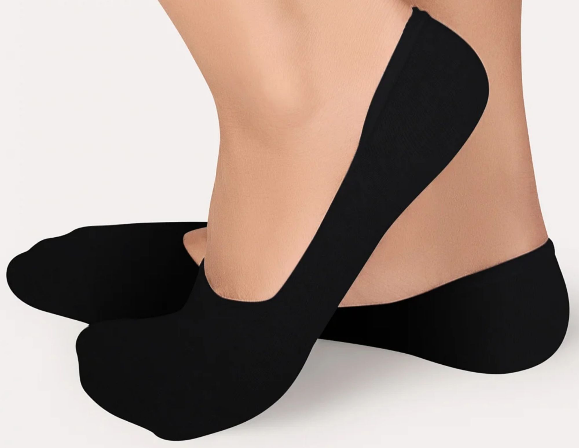 Incanto Подследники женские с пяткой на силиконе IBD731006 (3, Nero, 39-40)