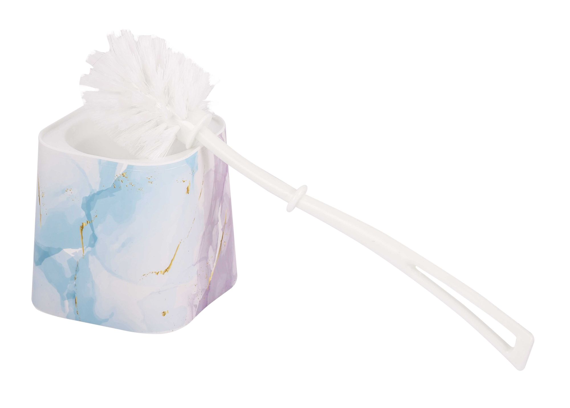 Ерш туалетный "Акварель" квадратный с подставкой 7862м