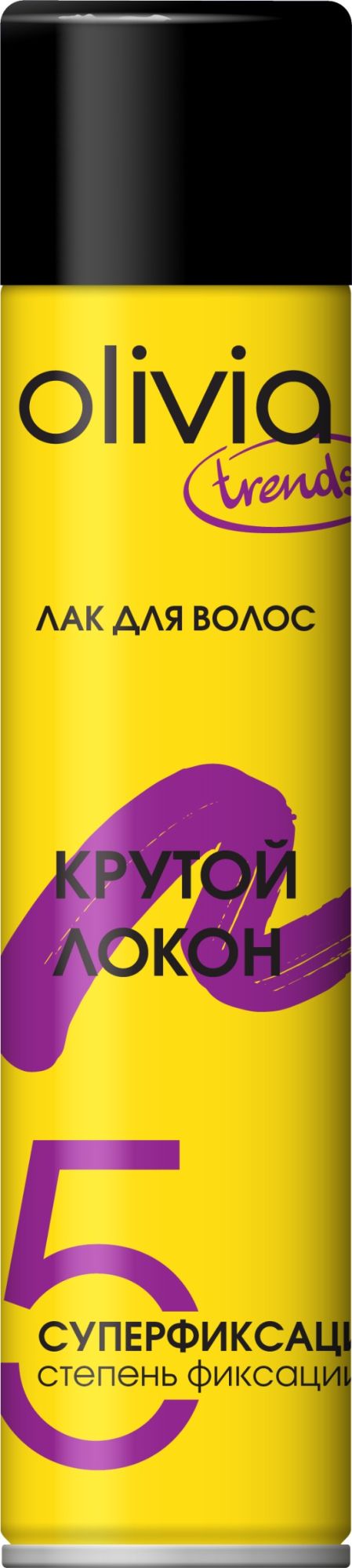 Olivia Trends  Лак д/укладки волос Крутой локон 5 степень фиксации, 250мл