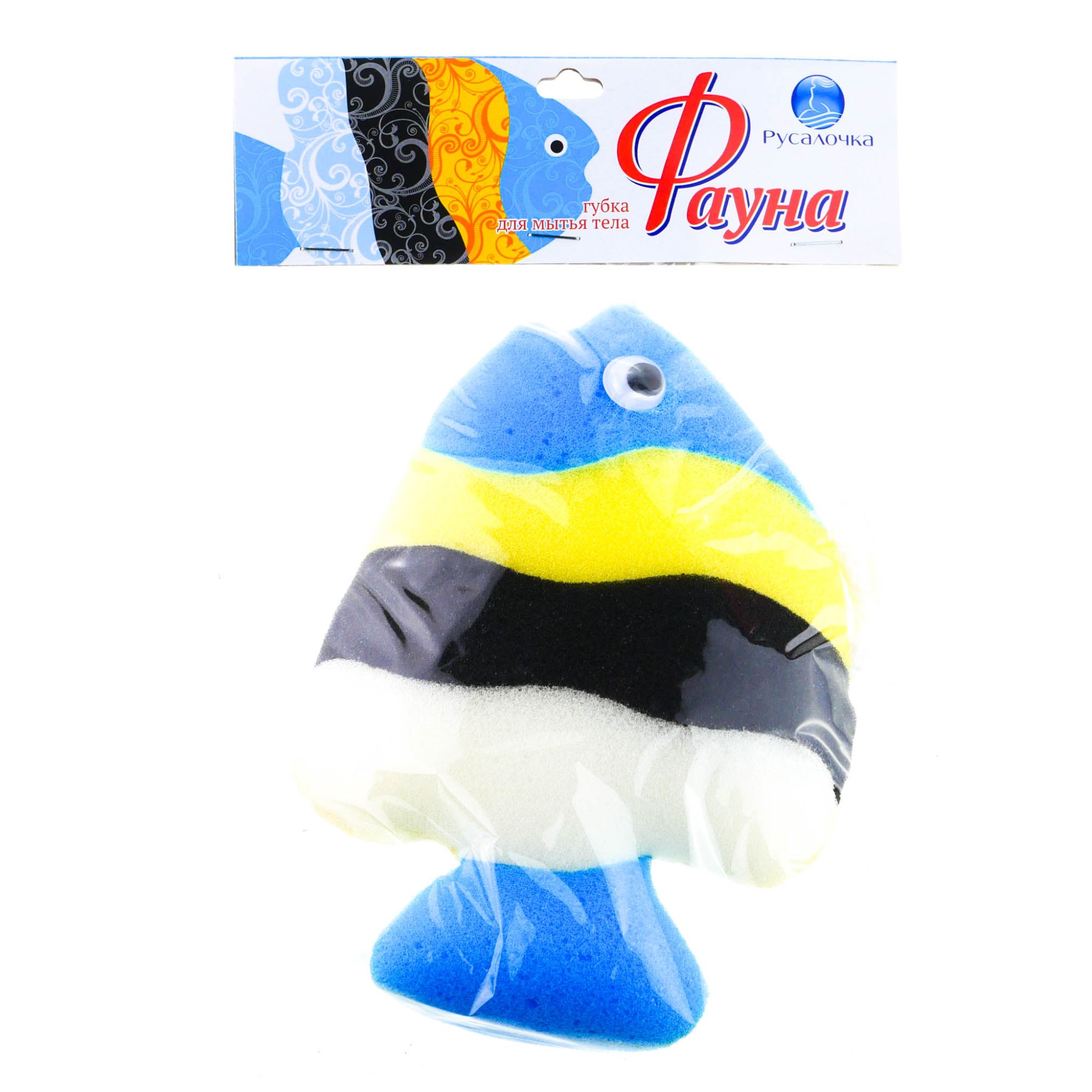Губка для мытья тела Фауна в ассортименте Губка для мытья тела Фауна в ассортименте