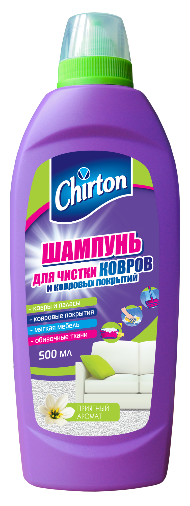 Чиртон шампунь для ковров 500мл