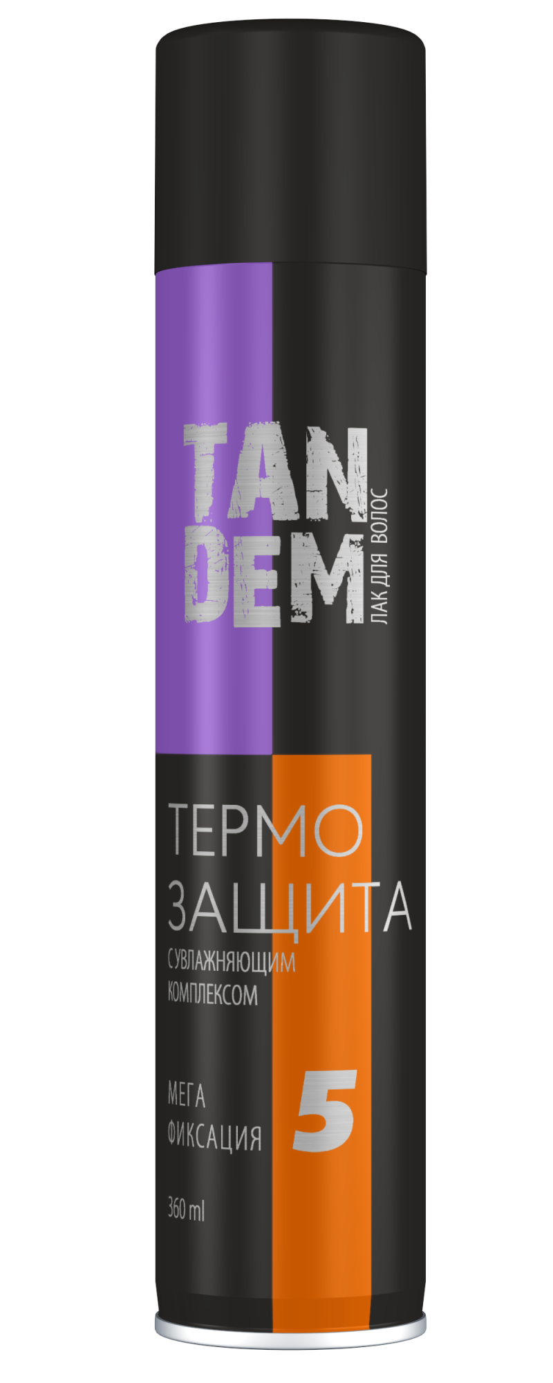 Tandem лак для волосТермозащита мегафиксация 360мл