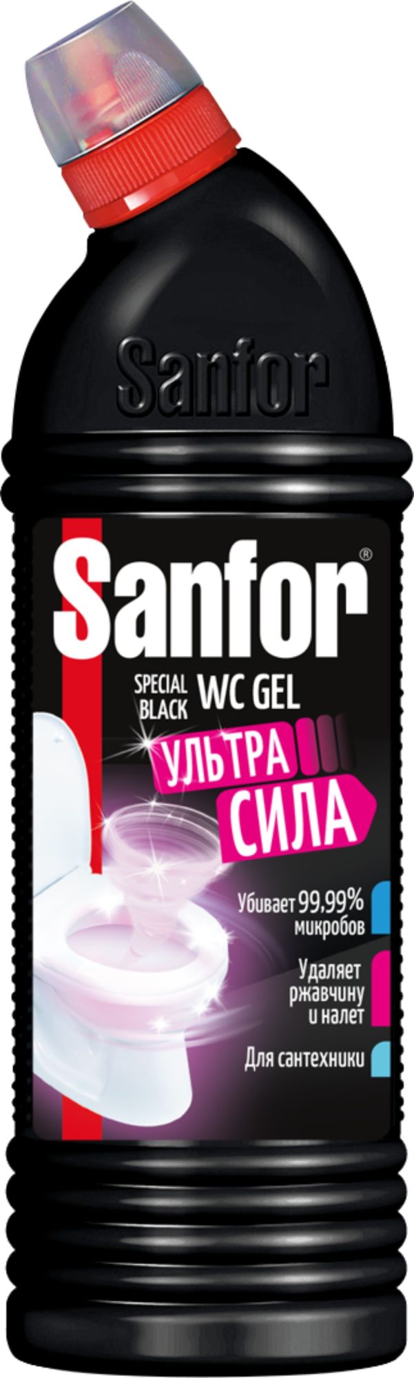 Санфор WC гель spesial black 750мл