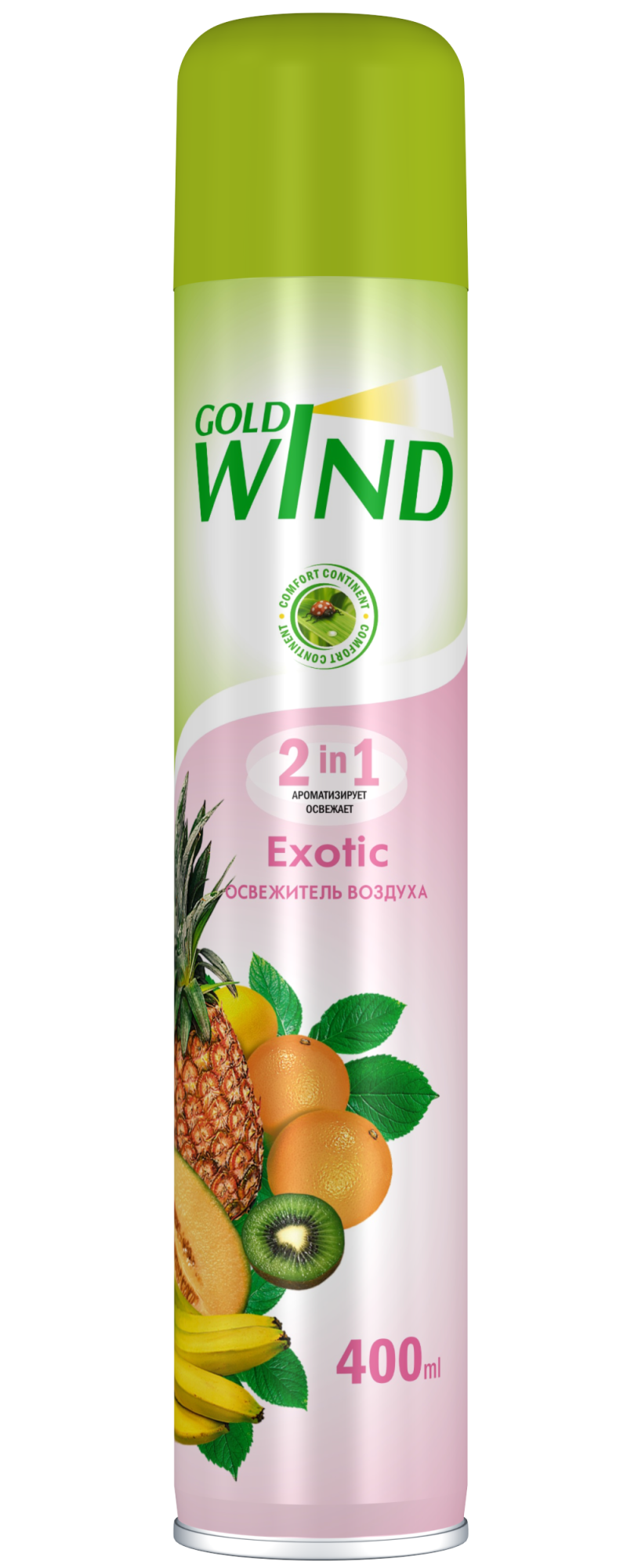 Gold Wind освежитель 400мл (Экзотик)