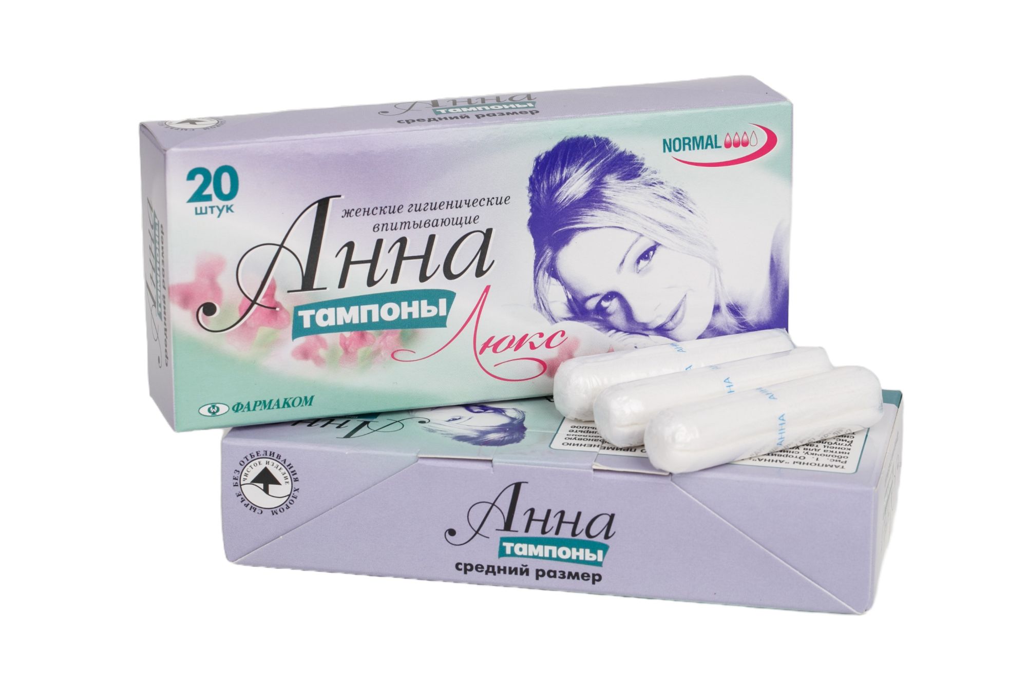 Анна тампоны люкс 20шт