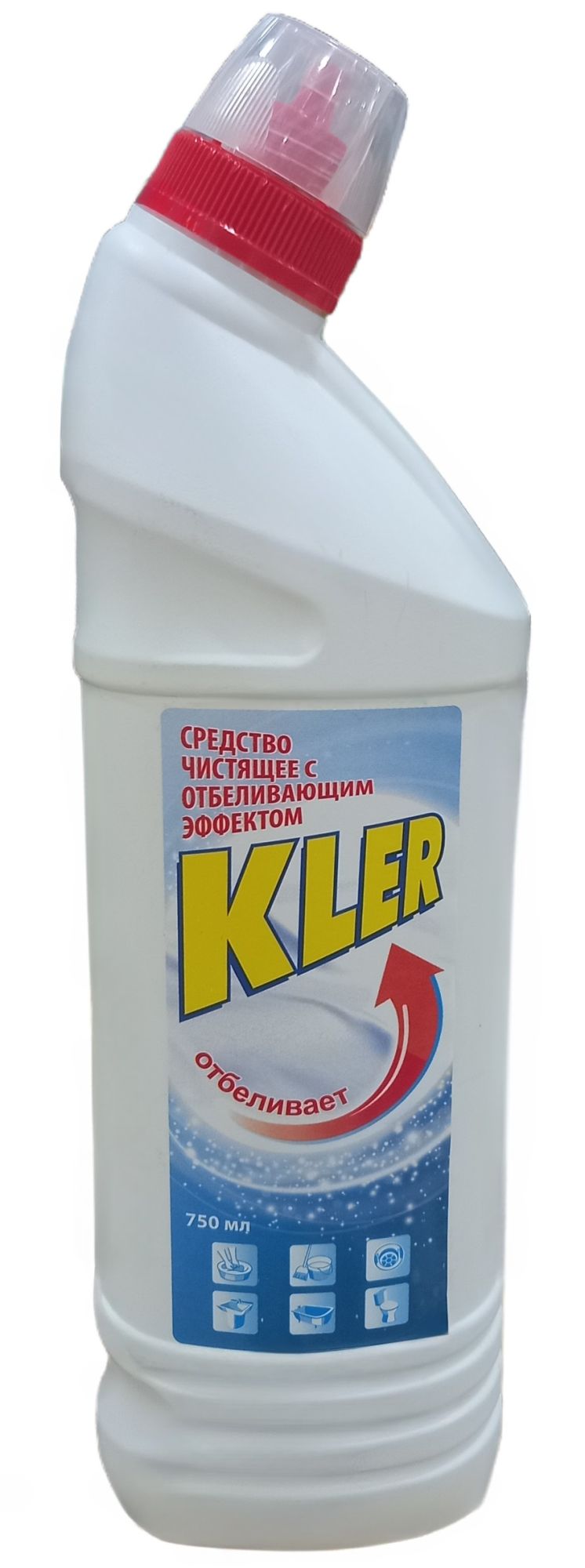 Клер чистящее ср-во с отбеливающим эффектом 750мл