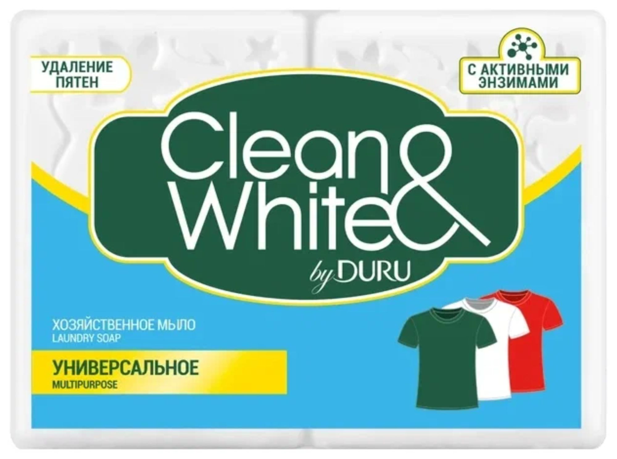 Duru Clean&White хозяйственное 2х125гр S-2184